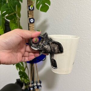 🌻3/$25🌻•NEW•Made in Thailand Elephant Souvenir Mug